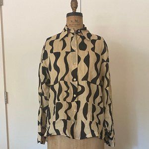 Massimo Dutti Button Down Shirt - Size 8 - EUC